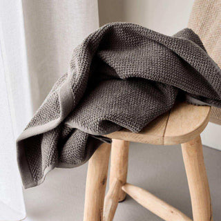 Handtuch Solid grün 50x100cm – 2 Stück – Het Adres