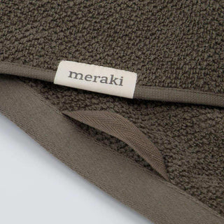 Handdoek Solid groen 50x100cm - 2 stuks van Meraki, in een gestileerde detailopstelling
