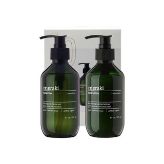 Handzeep cadeaubox Cotton Haze 2 x 275ml van Meraki, duidelijk als hoofdfoto afgebeeld