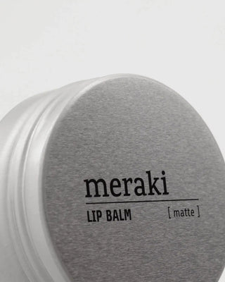 Lippenbalsem Matte 20ml van Meraki, van dichtbij met materiaal en afwerking zichtbaar