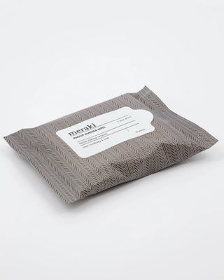 Makeup remover wipes Meraki Aloe Vera - 20 stuks van Meraki, van bovenaf met vorm en indeling zichtbaar