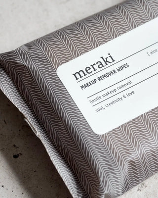 Makeup remover wipes Meraki Aloe Vera - 20 stuks van Meraki, in een gestileerde detailopstelling