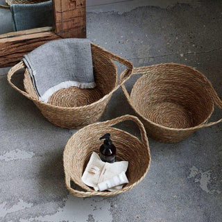 Cestas Jat natural - set de 3 - Het Adres