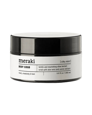 Olijf bodyscrub Silky mist 200 ml van Meraki, duidelijk als hoofdfoto afgebeeld