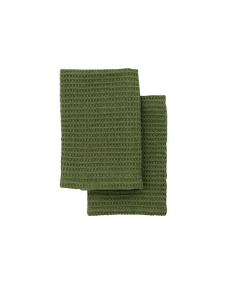 Vaatdoek Green Groen 30x30 cm - 2 stuks van Meraki, duidelijk als hoofdfoto afgebeeld