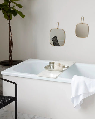 Washandje Rosemary 140gr van Meraki, toegepast in een sfeervolle interieursetting