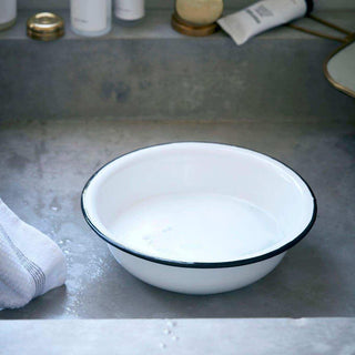 Washbasin white metal 20cm - Het Adres
