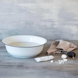 Washbasin white metal 40cm - Het Adres