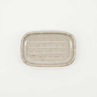 Soap dish Datura Shellish grey 12cm - Het Adres