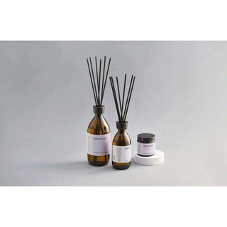 Tuberose geurkaars 120g van Mia Colonia, gecombineerd met bijpassende geuren uit de collectie