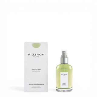 Milano Home Spray 100 ml Fresia e Pera van Millefiori, duidelijk als hoofdfoto afgebeeld