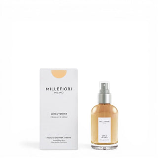 Milano Home Spray 100 ml Lime & Vetiver van Millefiori, duidelijk als hoofdfoto afgebeeld