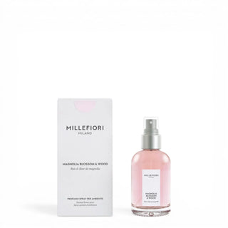 Milano Home Spray 100 ml Magnolia Blossom & Wood van Millefiori, duidelijk als hoofdfoto afgebeeld