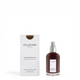 Milano Home Spray 100 ml Sandalo Bergamotto van Millefiori, duidelijk als hoofdfoto afgebeeld