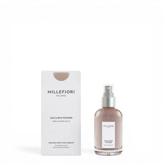 Milano Home Spray 100 ml Silk & Rice Powder van Millefiori, duidelijk als hoofdfoto afgebeeld