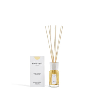 Milano Reed Diffuser 100 ml Honey & Sea Salt van Millefiori, duidelijk als hoofdfoto afgebeeld