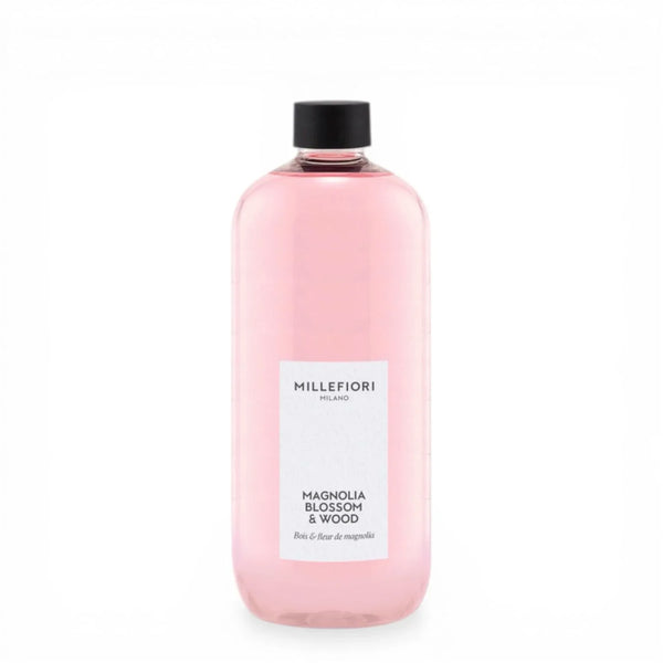 Milano Refill 500 ml Magnolia Blossom & Wood van Millefiori, duidelijk als hoofdfoto afgebeeld