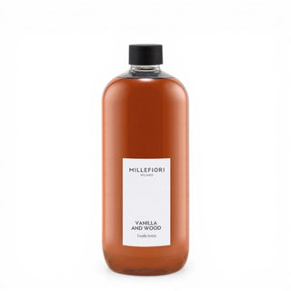 Milano Refill 500 ml Vanilla & Wood van Millefiori, duidelijk als hoofdfoto afgebeeld