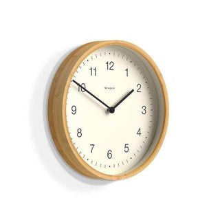 Bali Wanduhr Bamboo numbers 30cm - Het Adres