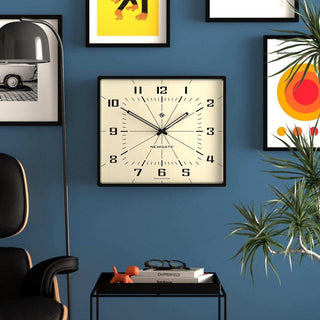 Box Office Wanduhr schwarz 42cm - Het Adres