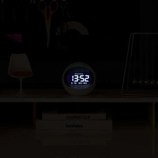Centre of the Earth alarm clock white - Het Adres