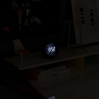 Centre of the Earth alarm clock black - Het Adres
