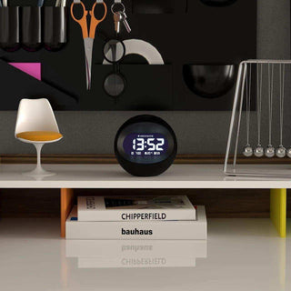 Centre of the Earth alarm clock black - Het Adres