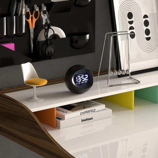 Centre of the Earth alarm clock black - Het Adres