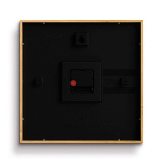 Fiji wall clock Bamboo lines 30cm - Het Adres