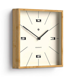Fiji wall clock Bamboo lines 30cm - Het Adres