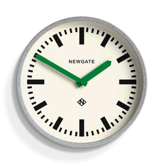 Luggage wall clock green 30cm - Het Adres