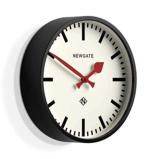 Luggage wall clock black 30cm - Het Adres