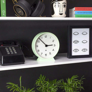 Reloj de mesa Echo mint 16cm - Het Adres