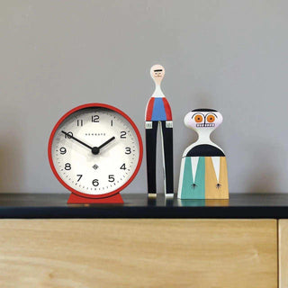 Reloj de mesa Echo rojo 16 cm - Het Adres
