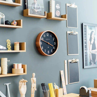 Master Edwards wall clock copper 30cm - Het Adres