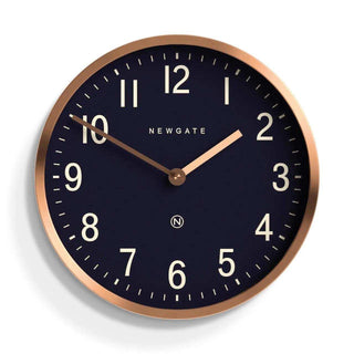 Master Edwards wandklok koper 30cm van Newgate, recht van voren als duidelijke productfoto