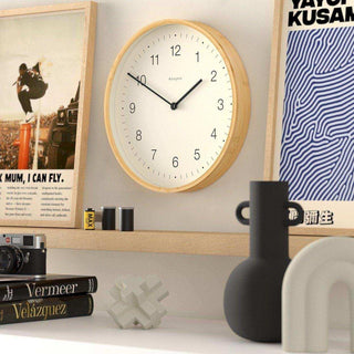 Mauritius wall clock Bamboo numbers 38cm - Het Adres