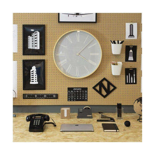 Mr Architect wall clock grey 53cm - Het Adres