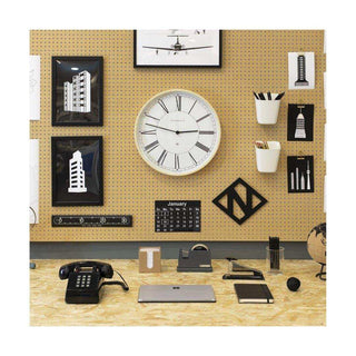 Mr Architect reloj de pared blanco 41cm - Het Adres