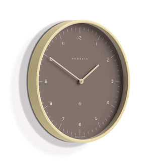 Reloj de pared Mr Clarke marrón 40cm - Het Adres
