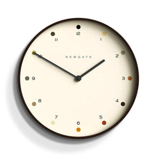 Mr Clarke wall clock Dot dark 40cm - Het Adres
