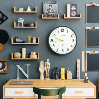 Mr Edwards wall clock grey 45cm - Het Adres