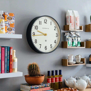 Mr Edwards wall clock grey 45cm - Het Adres