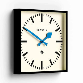 Number Five wall clock blue 33cm - Het Adres