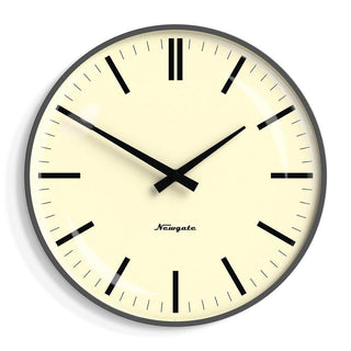 Radio City wall clock lines grey 33cm - Het Adres