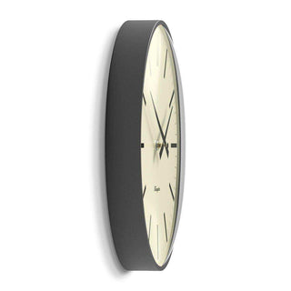 Radio City wall clock lines grey 33cm - Het Adres
