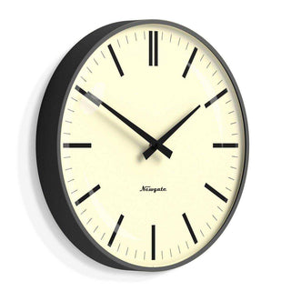 Radio City wall clock lines grey 33cm - Het Adres