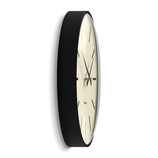 Radio City wall clock lines black 33cm - Het Adres