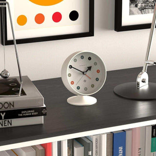 Reloj de mesa / despertador blanco Spheric - Het Adres