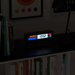 Supergenius despertador LCD negro - Het Adres